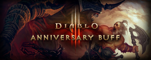 Diablo III Anniversary Buff
