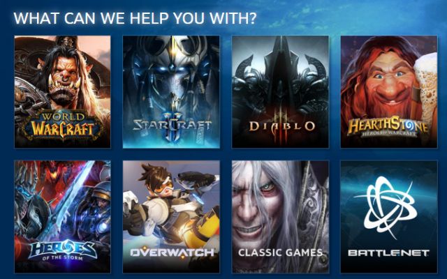 Blizzard Battle.net Support 2.0