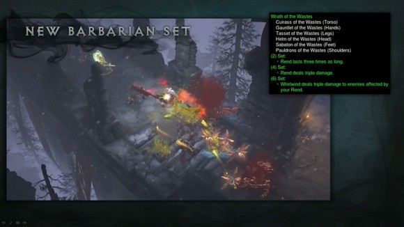 BlizzCon 2014 Diablo III - Evolution of Reaper of Souls - New Barbarian Set