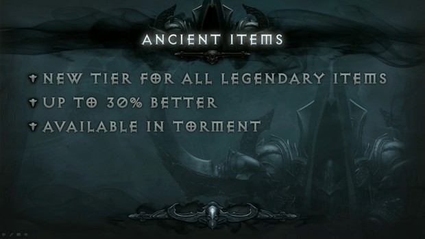 BlizzCon 2014 Diablo III - What's Next - Ancient Items