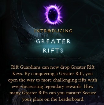 Greater Rifts in Diablo III