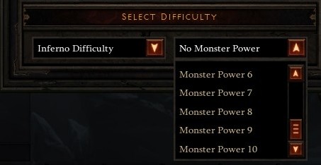 Monster Power Selection