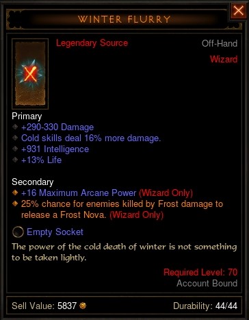 Reaper of Souls Beta: Winter Flurry Reaper of Souls Beta: Winter Flurry